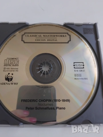 Frederic Chopin nocturnes Peter Schmalfuss, Piano - оригинален диск музика