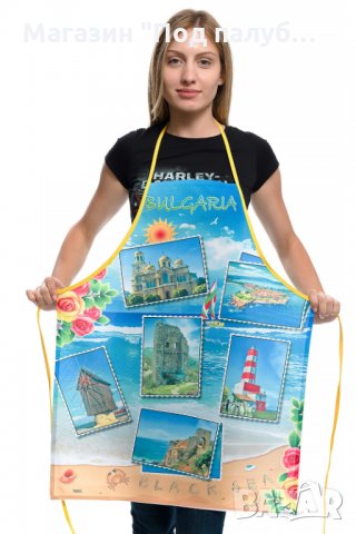 Нова забавна готварска престилка Черно море, снимка 2 - Български сувенири - 28337528