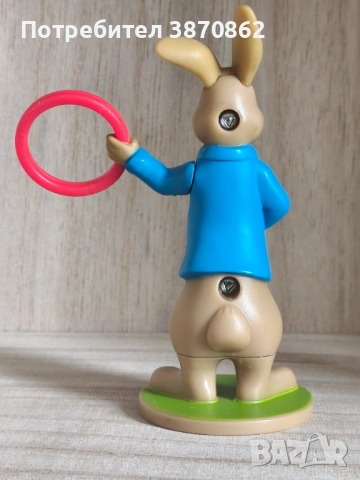 (Колекционерска фигурка на Зайчето Питър) McDonald’s Peter Rabbit 2017, снимка 5 - Колекции - 53185772