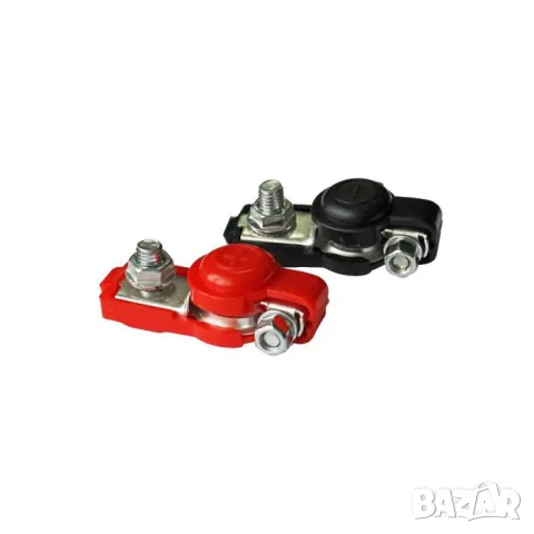 Метални клеми за акумулатор 12 V, снимка 2 - Аксесоари и консумативи - 55862045