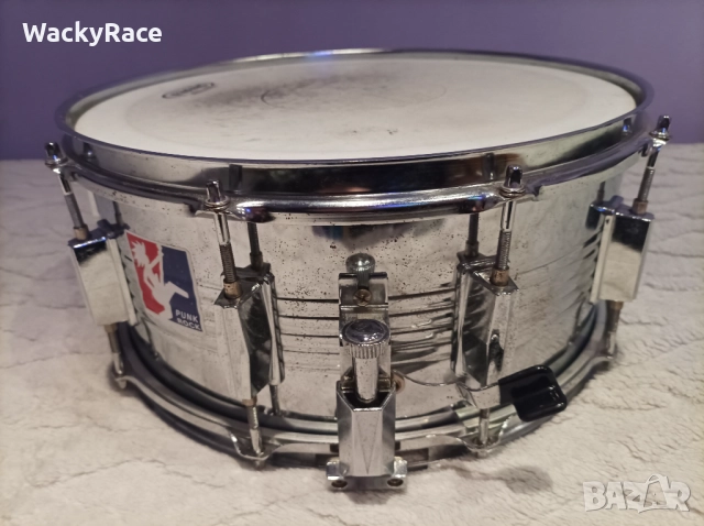 Метално барабанче 14x6.5 + калъф, снимка 6 - Ударни инструменти - 52930308