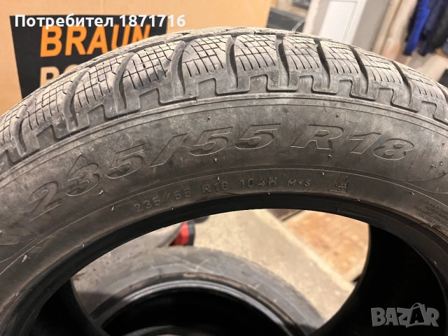 Зимни гуми 235/55/18, снимка 3 - Гуми и джанти - 53977445