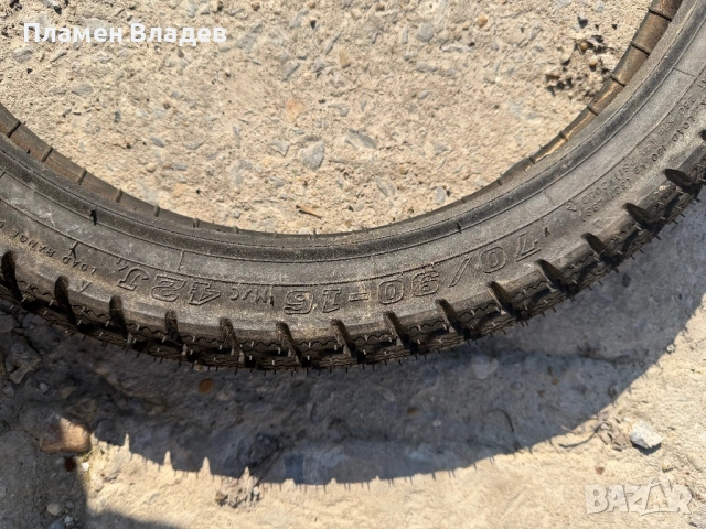 Гума за мотор 90/60-16 цола, снимка 4 - Гуми и джанти - 53885105