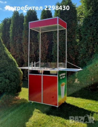 Комбинирана количка за царевица на пара и хот-дог , снимка 5 - Колички за царевица - 51540549