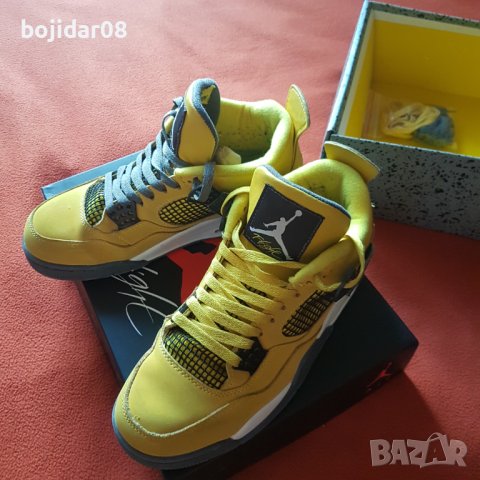 Оригинални Маратонки Кецове AIR JORDAN 4 RETRO LIGHTNING 2021 N 42