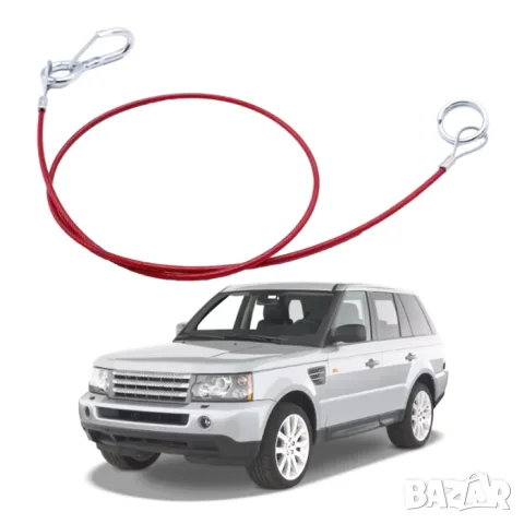 Аварийно въже за ремарке 100 cm, снимка 4 - Аксесоари и консумативи - 55863698