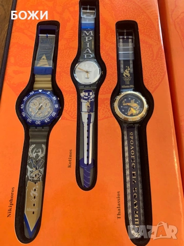 Продавам часовници Swatch Atlanta 1996 Olympic Collection „, снимка 2 - Колекции - 54318499