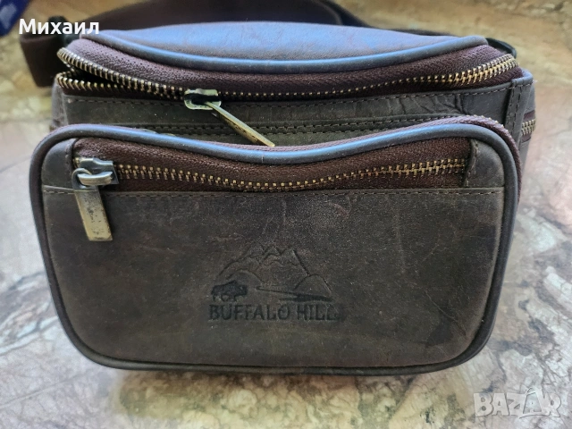 мъжка кожена чанта , снимка 4 - Чанти - 54317717