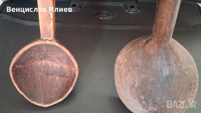 Руски Дървени Лъжици и Отварачка, снимка 5 - Антикварни и старинни предмети - 56317755