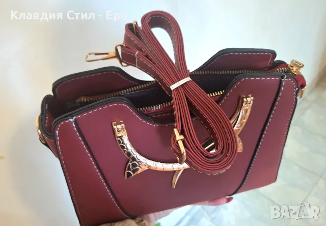 🎀 Стилна дамска чанта с красив дизайн, снимка 10 - Чанти - 50177548