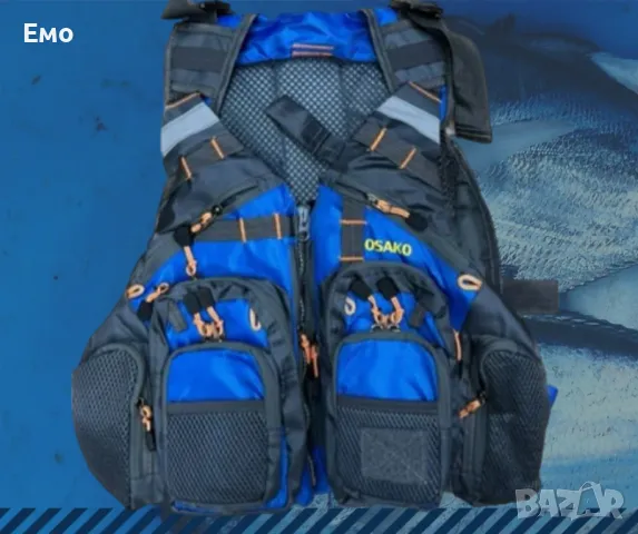 Спининг елек - плуващ - D-75, снимка 5 - Екипировка - 48541130