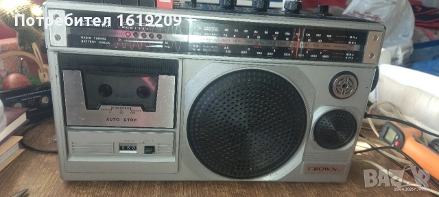 crown моно касетофона , снимка 2 - Радиокасетофони, транзистори - 54308448