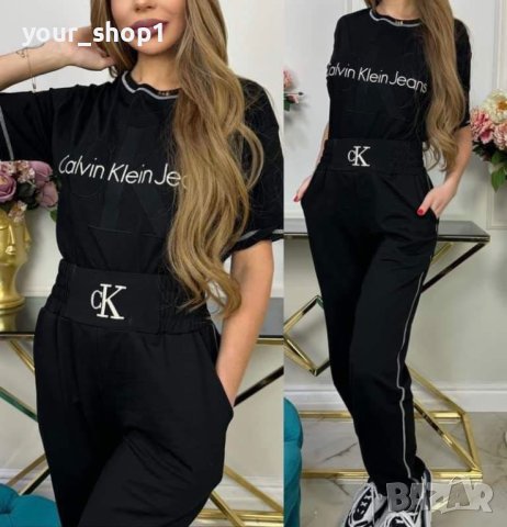 Calvin Klein дамски екип в черно , снимка 1