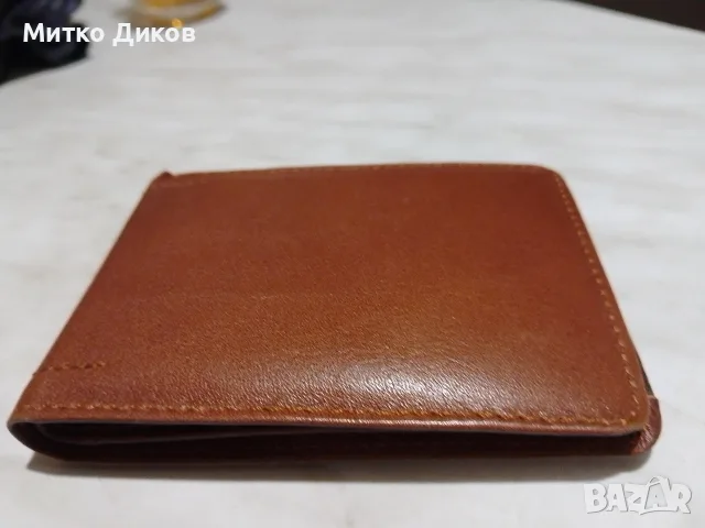 Westpolo визитник за пари и карти 105х 80 мм естествена кожа нов, снимка 3 - Портфейли, портмонета - 56180867