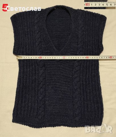 Вълнени Пуловери домашно плетени, снимка 12 - Блузи с дълъг ръкав и пуловери - 40217262