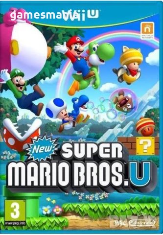 [NINTENDO Wii U] ! Рядко издание ! New Super Mario Bros.U