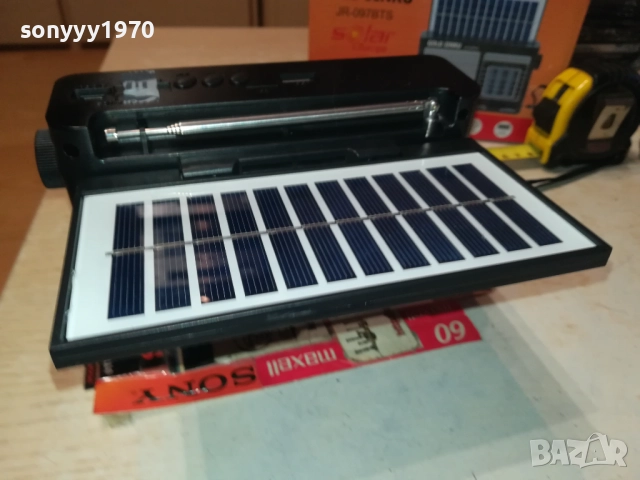РАДИО С ФЕНЕР И СОЛАРЕН ПАНЕЛ 0211250448, снимка 12 - Радиокасетофони, транзистори - 52260416