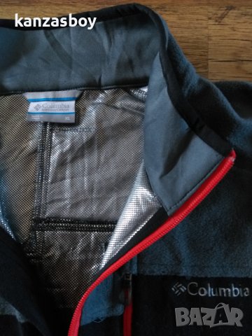 Columbia Crosslight ½ Zip Omni-Heat Mid-Layer Top (Men's) - страхотен мъжки полар Omni-Heat КАТО НОВ, снимка 4 - Спортни дрехи, екипи - 39023578