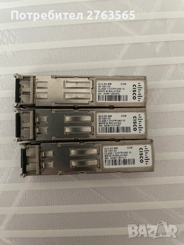 Продавам SFP-та Cisco, Gigastream, NeoPhotonics, снимка 9 - Мрежови адаптери - 51778164