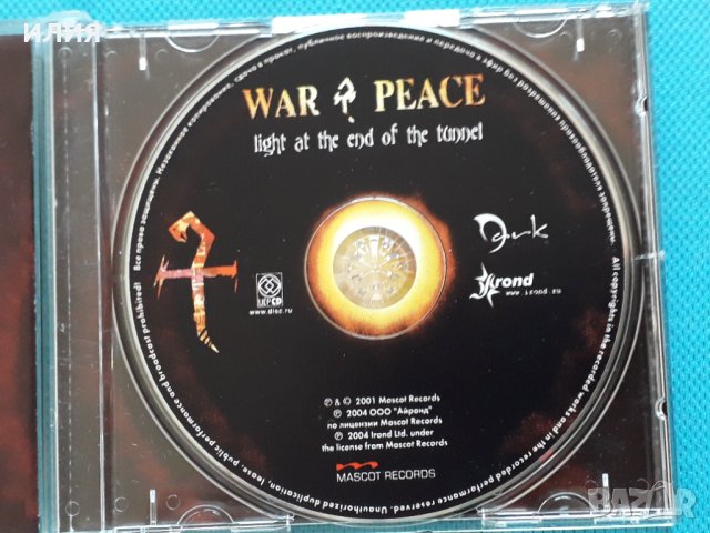 War & Peace(Dokken) – 2001 - Light At The End Of The Tunnel(Hard Rock), снимка 4 - CD дискове - 38961917