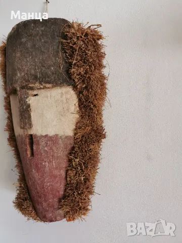 Африканска маска Фанг , снимка 2 - Антикварни и старинни предмети - 49218687