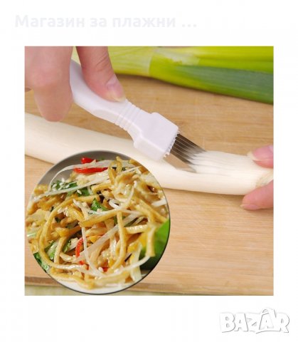 ДОМАКИНСКИ НОЖ ЗА РЯЗАНЕ НА ПРЕСЕН ЛУК И ПРАЗ - код 1859, снимка 5 - Аксесоари за кухня - 34240860