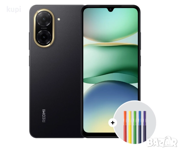 Телефон / Смартфон Xiaomi Redmi A5, 4GB RAM, 128GB, Black + Xiaomi High-capacity pen, снимка 3 - Xiaomi - 52585605