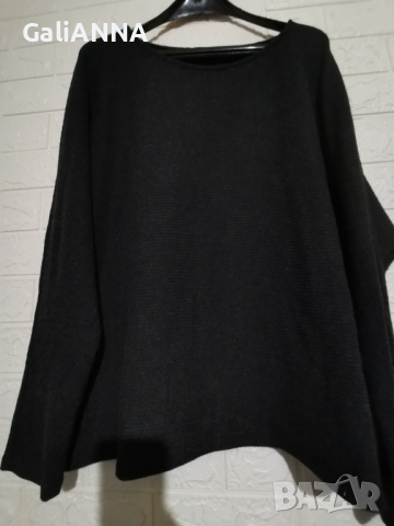 СТРАХОТНА БЛУЗА РИПС 2XL-3XL, снимка 3 - Блузи с дълъг ръкав и пуловери - 44750749