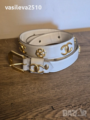Италиански дамски колан от естествена кожа , снимка 4 - Колани - 53891202