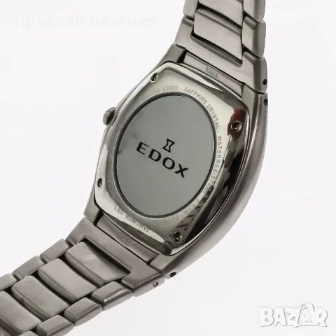 Edox Les Bémonts Ultra Slim Quartz 27006-3B-BUIN - Swiss Made, снимка 6 - Луксозни - 55911595