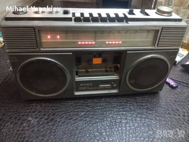 касетофон Sony 1980