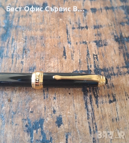 химикалка Сапи Sapi малка елегантна позлатена и черна Италия в кутия, снимка 5 - Ученически пособия, канцеларски материали - 52472225