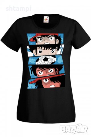 Дамска тениска Captain Tsubasa 02,Анимация,игра,Празник,Повод.