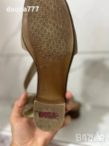 Rieker Швейцария сандали 40 номер, снимка 6 - Дамски обувки на ток - 50764312