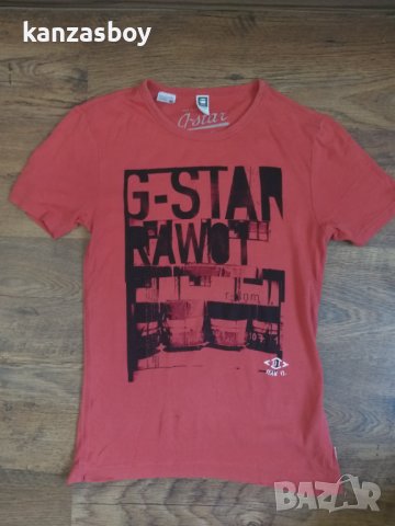 g-star art shelby r t - страхотна мъжка тениска КАТО НОВА, снимка 4 - Тениски - 37744738