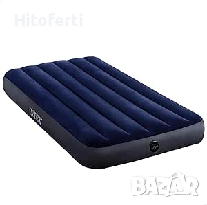 Надуваемо легло Intex, 64757, многоцветно, 99 x 191 x 25 см, снимка 3 - Други стоки за дома - 54358216