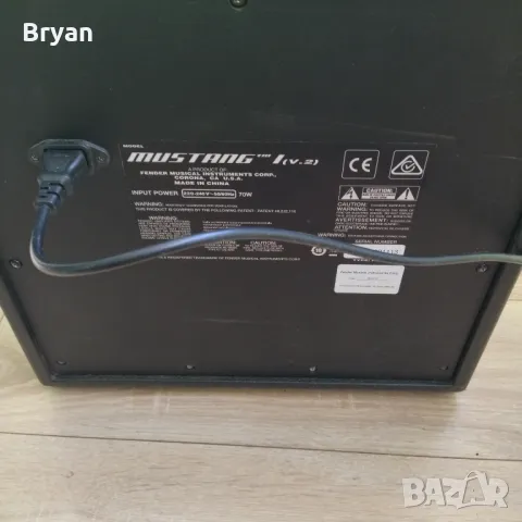 Fender Mustang I v2 моделинг усилвател за китара, снимка 6 - Други - 48980595