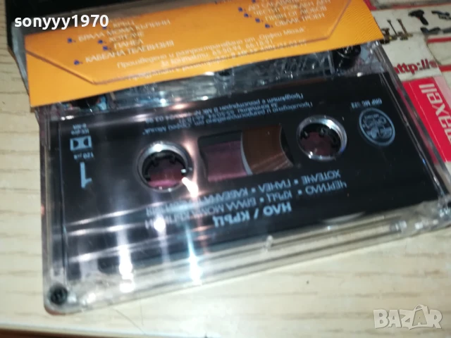 КЛУБ НЛО-КРЪЦ-ОРИГИНАЛНА КАСЕТА 2007251138, снимка 5 - Аудио касети - 51079644