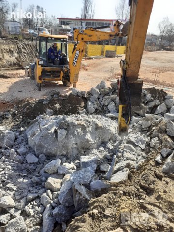 Услуги с багери изкопи насипи събаряне на сгради чук за къртене, снимка 3 - Кърти, чисти, извозва - 36700920