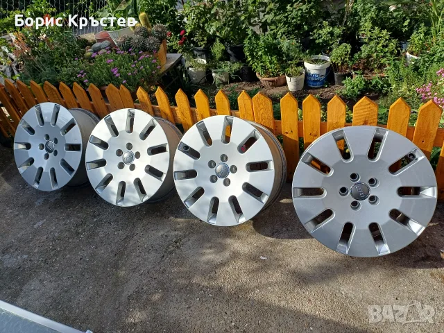 18ки Audi OE 5x112mm, снимка 2 - Гуми и джанти - 55778766