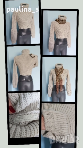 Три различни броя / Марков пуловер "Karl Kani", "Biaggini", "Green dog" , снимка 7 - Блузи с дълъг ръкав и пуловери - 52490881