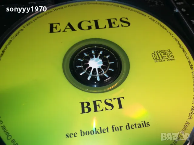 EAGLES ORIGINAL CD 1412241810, снимка 8 - CD дискове - 48347566