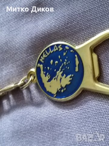 Гърция Пантеон винтидж ключодържател с отварачка нов, снимка 7 - Колекции - 44450958