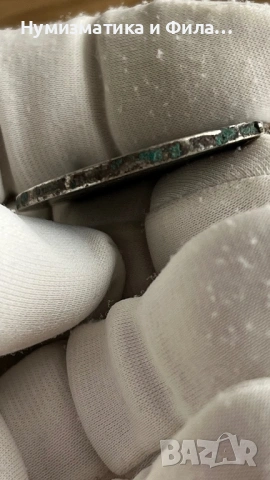 Сребърна османска монета Юзлук, снимка 4 - Нумизматика и бонистика - 53254102