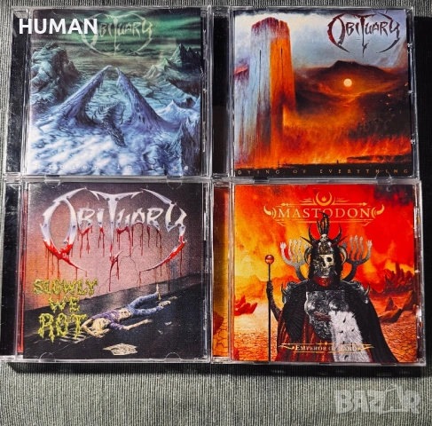 Obituary - Pestilence - Hypocrisy - Monstrosity - Mastodon , снимка 2 - CD дискове - 53085653