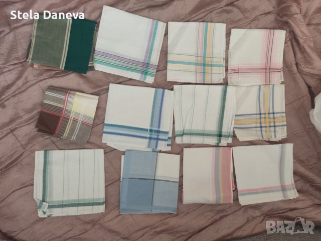 Нови ретро/носни кърпички 23х23см, снимка 4 - Колекции - 37361711