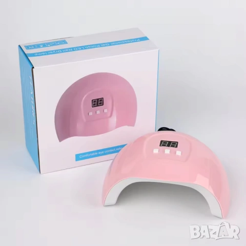 Професионална 54W UV LED лампа за нокти с таймер SUN X4.