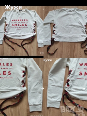 НАМАЛЕНИЕ 10% НА ВСИЧКО В ТАЗИ ОБЯВА!!!ДАМСКИ блузи, размер М, различни модели., снимка 6 - Блузи с дълъг ръкав и пуловери - 47599961