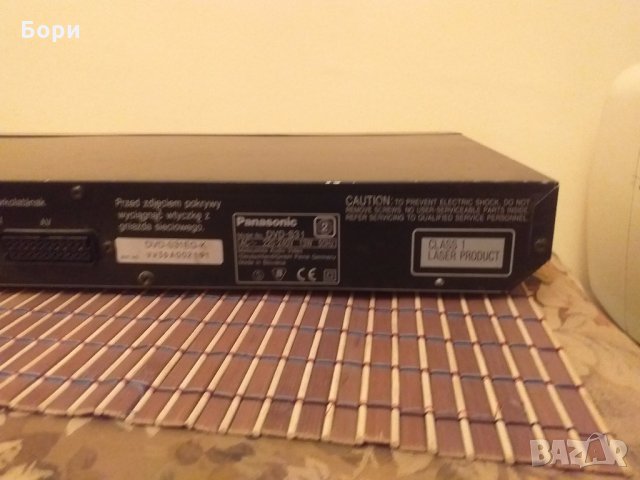 Panasonic DVD S31 /MP3, снимка 9 - Плейъри, домашно кино, прожектори - 30214568