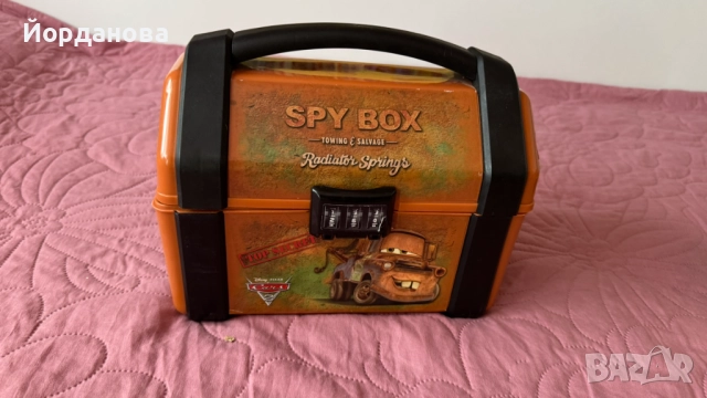 Детска играчка Smoby Cars 2  Шпионскa кутия с инструменти, снимка 6 - Коли, камиони, мотори, писти - 51917646